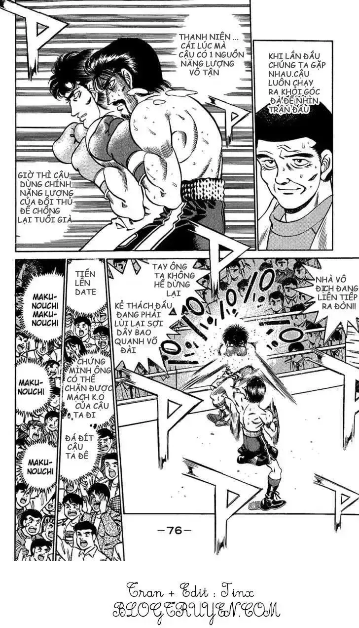 đọc truyện Hajime No Ippo Chương 191 ảnh 17 tại Giả Dược
