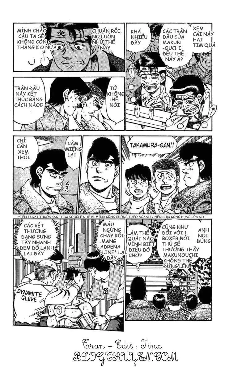 đọc truyện Hajime No Ippo Chương 191 ảnh 9 tại Giả Dược