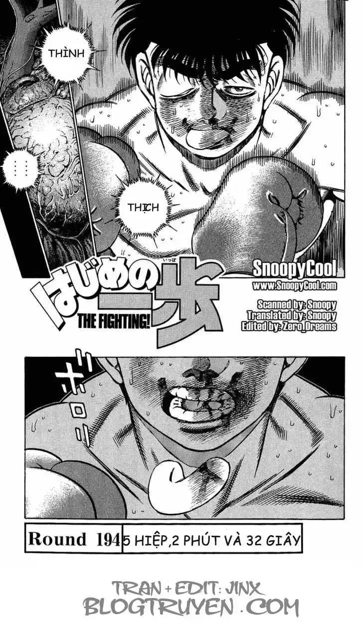 đọc truyện Hajime No Ippo Chương 194 ảnh 2 tại Thiên Thai Truyện