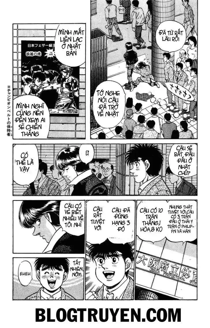 đọc truyện Hajime No Ippo Chương 199 ảnh 14 tại Giả Dược