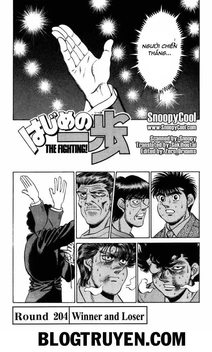 đọc truyện Hajime No Ippo Chương 204 ảnh 2 tại Giả Dược