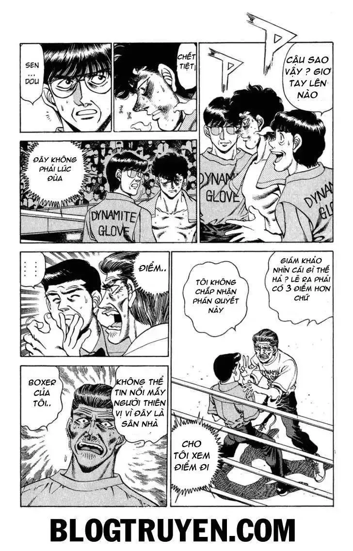đọc truyện Hajime No Ippo Chương 204 ảnh 6 tại Giả Dược