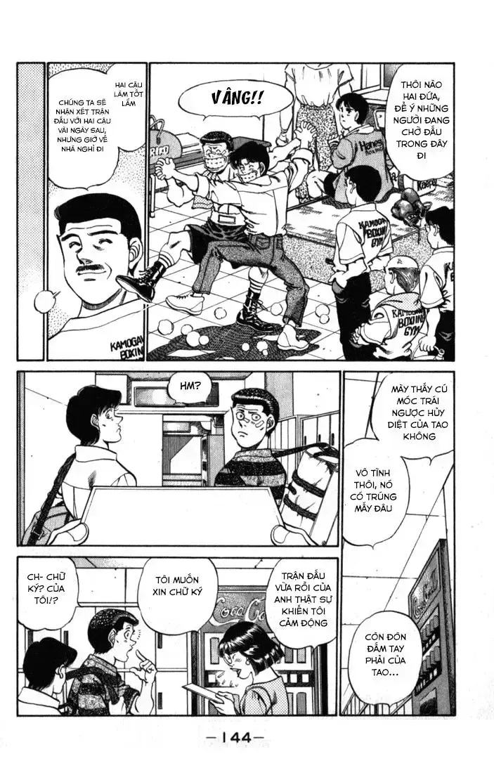 đọc truyện Hajime No Ippo Chương 222 ảnh 2 tại Thiên Thai Truyện