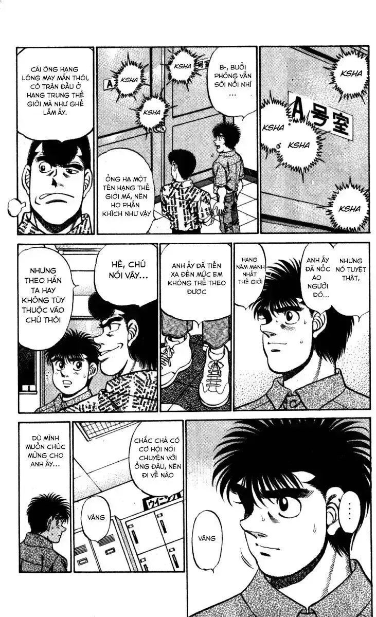 đọc truyện Hajime No Ippo Chương 224 ảnh 16 tại Giả Dược