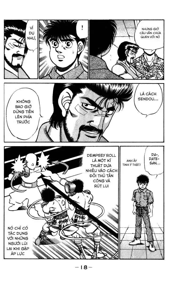 đọc truyện Hajime No Ippo Chương 224 ảnh 19 tại Giả Dược
