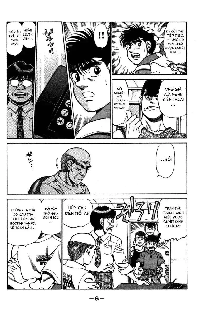 đọc truyện Hajime No Ippo Chương 224 ảnh 7 tại Giả Dược