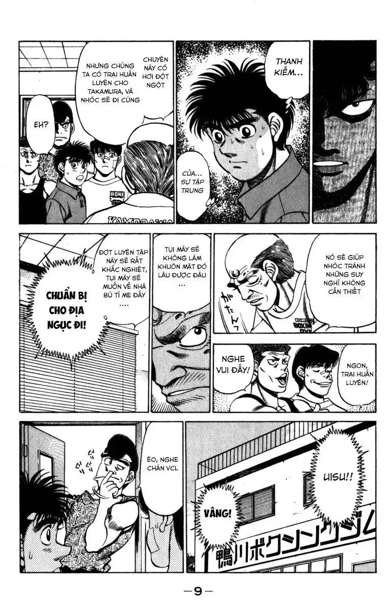 đọc truyện Hajime No Ippo Chương 224 ảnh 10 tại Giả Dược