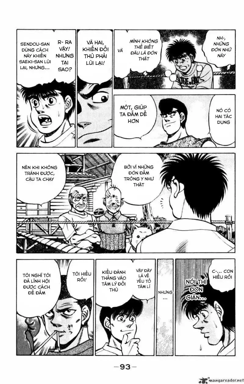 đọc truyện Hajime No Ippo Chương 228 ảnh 11 tại Giả Dược