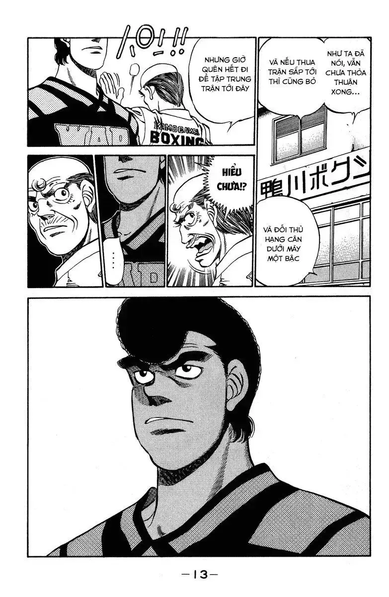 đọc truyện Hajime No Ippo Chương 233 ảnh 14 tại Giả Dược