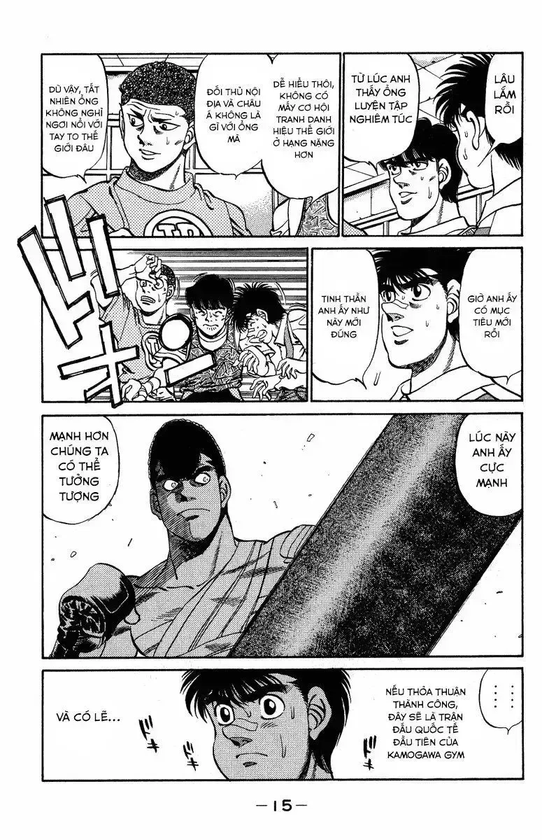 đọc truyện Hajime No Ippo Chương 233 ảnh 16 tại Giả Dược
