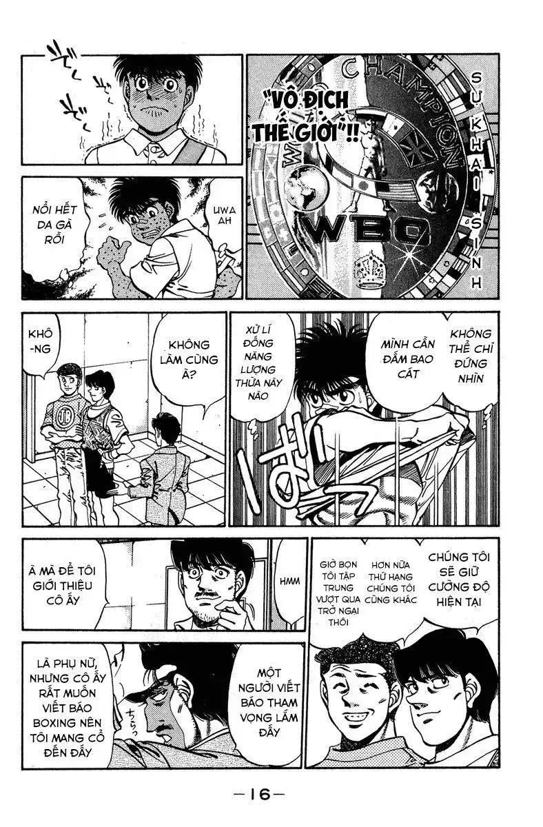 đọc truyện Hajime No Ippo Chương 233 ảnh 17 tại Giả Dược