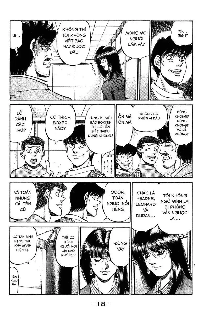 đọc truyện Hajime No Ippo Chương 233 ảnh 19 tại Giả Dược