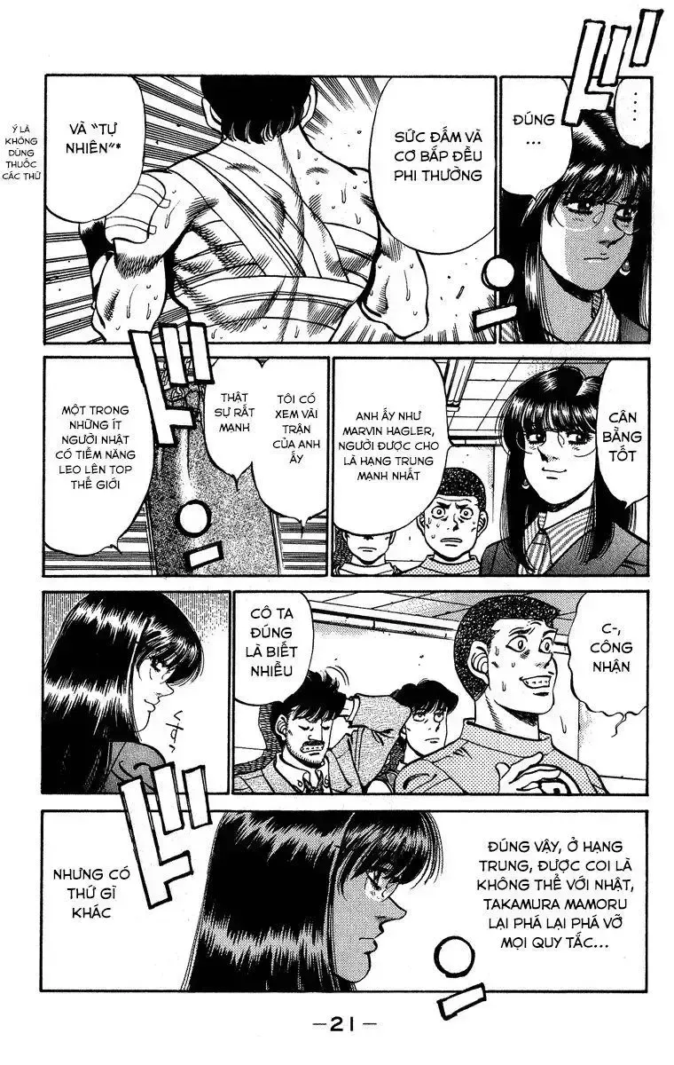 đọc truyện Hajime No Ippo Chương 233 ảnh 22 tại Giả Dược
