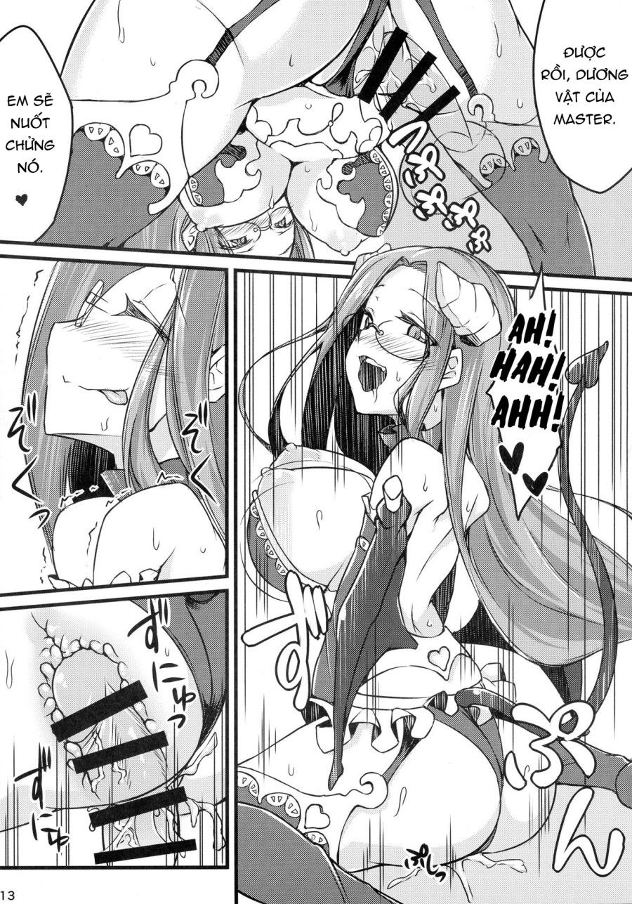 Halloween Cùng Rider-san Oneshot page 16 - Giả Dược