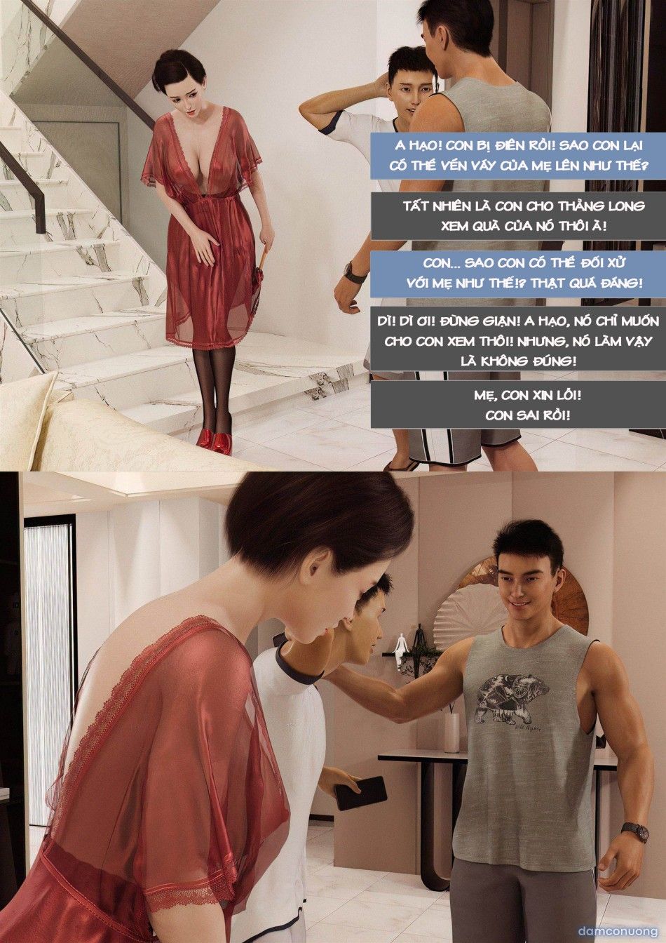 đọc truyện Ham Muốn Kì Lạ Với Mẹ Chương 2 ảnh 77 tại Thiên Thai Truyện