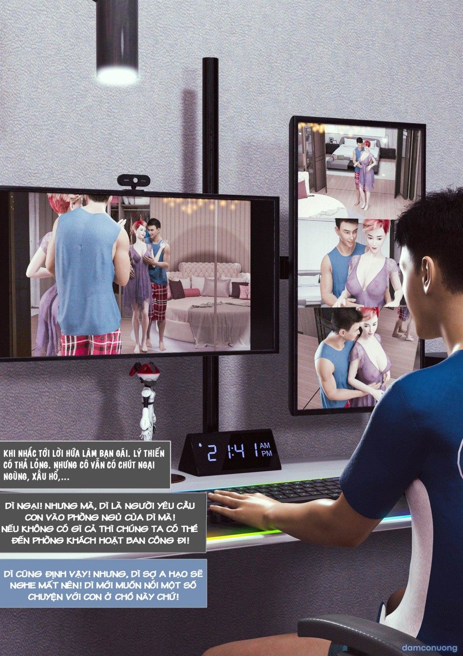 đọc truyện Ham Muốn Kì Lạ Với Mẹ Chương 4 ảnh 13 tại Thiên Thai Truyện