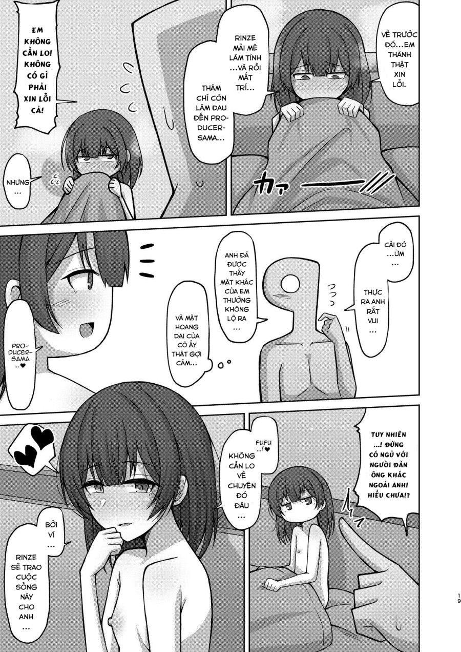 Ham Muốn Tình Dục Của Rinze Morino Trỗi Dậy. (the Idolm@ster: Shiny Colors) Oneshot page 19 - Giả Dược