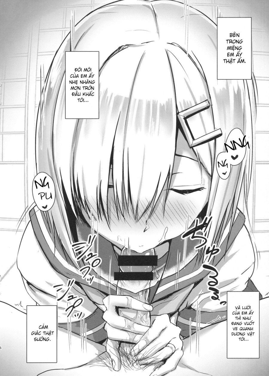 đọc truyện Hamakaze Ni Okuchi De Nuitemorau Hon (kantai Collection -kancolle-) Oneshot ảnh 7 tại Thiên Thai Truyện