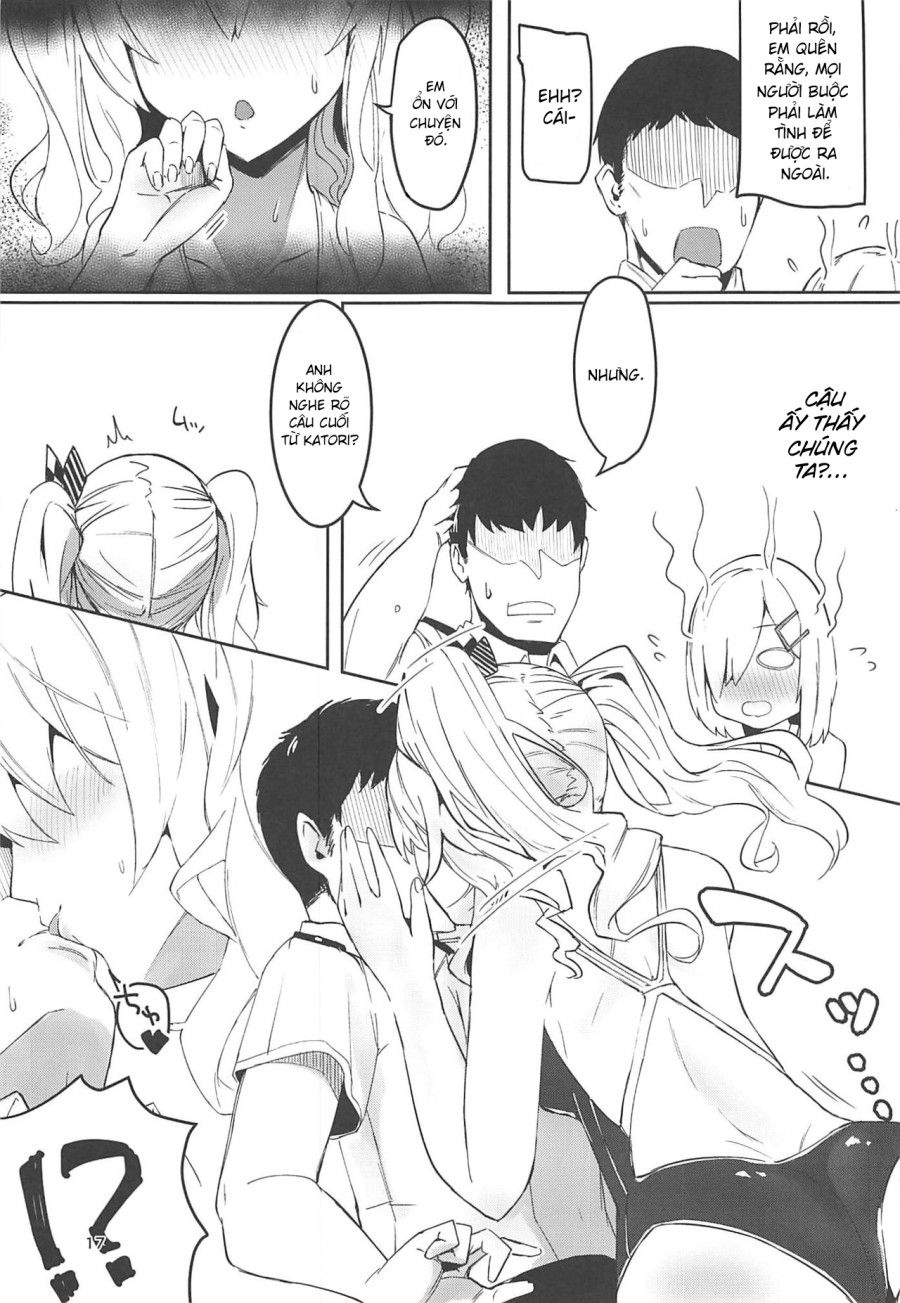 đọc truyện Hamakaze To Kashima To Kyouei Mizugi Na Hon. (kantai Collection -kancolle-) Oneshot ảnh 17 tại Thiên Thai Truyện