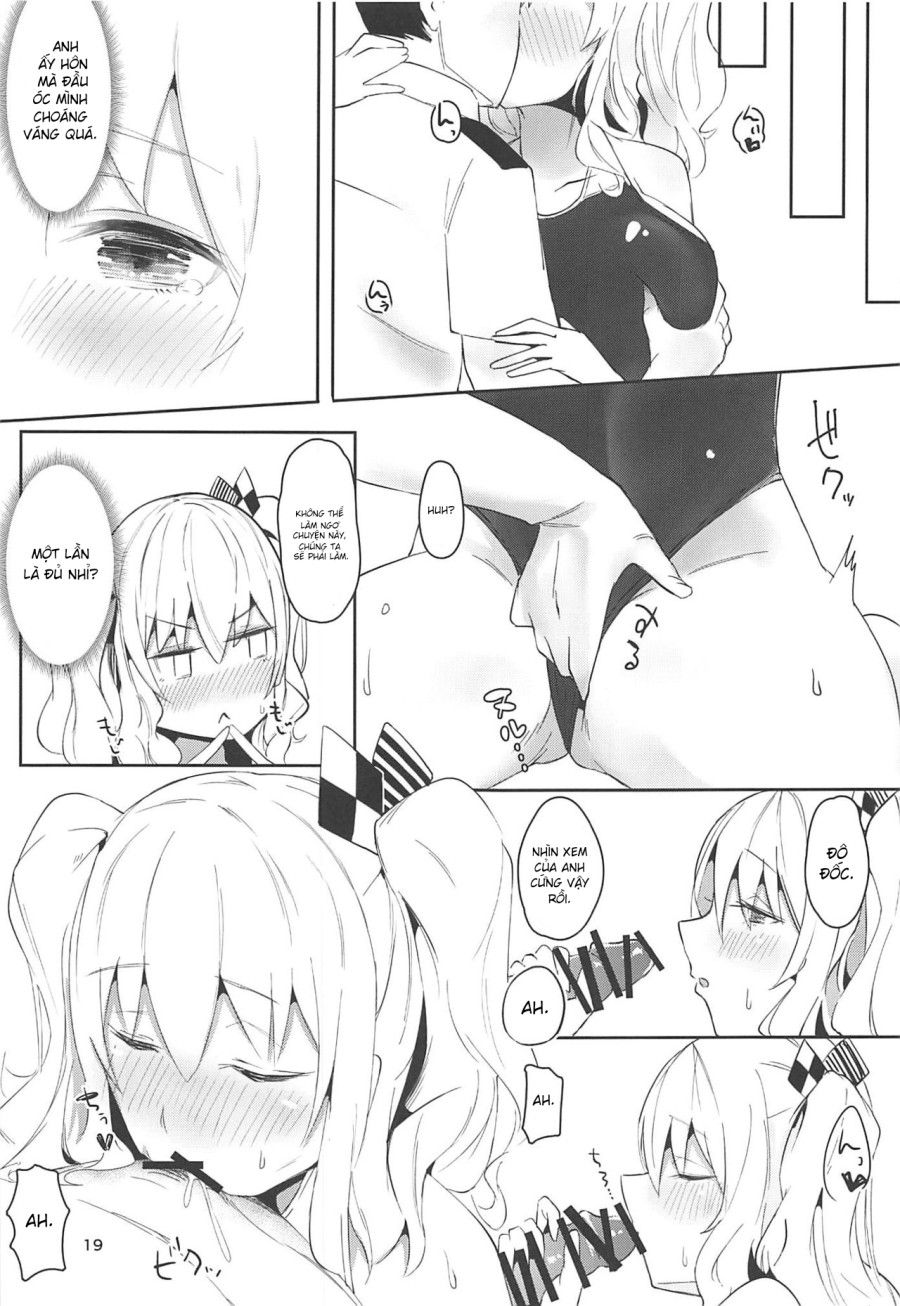 đọc truyện Hamakaze To Kashima To Kyouei Mizugi Na Hon. (kantai Collection -kancolle-) Oneshot ảnh 19 tại Thiên Thai Truyện