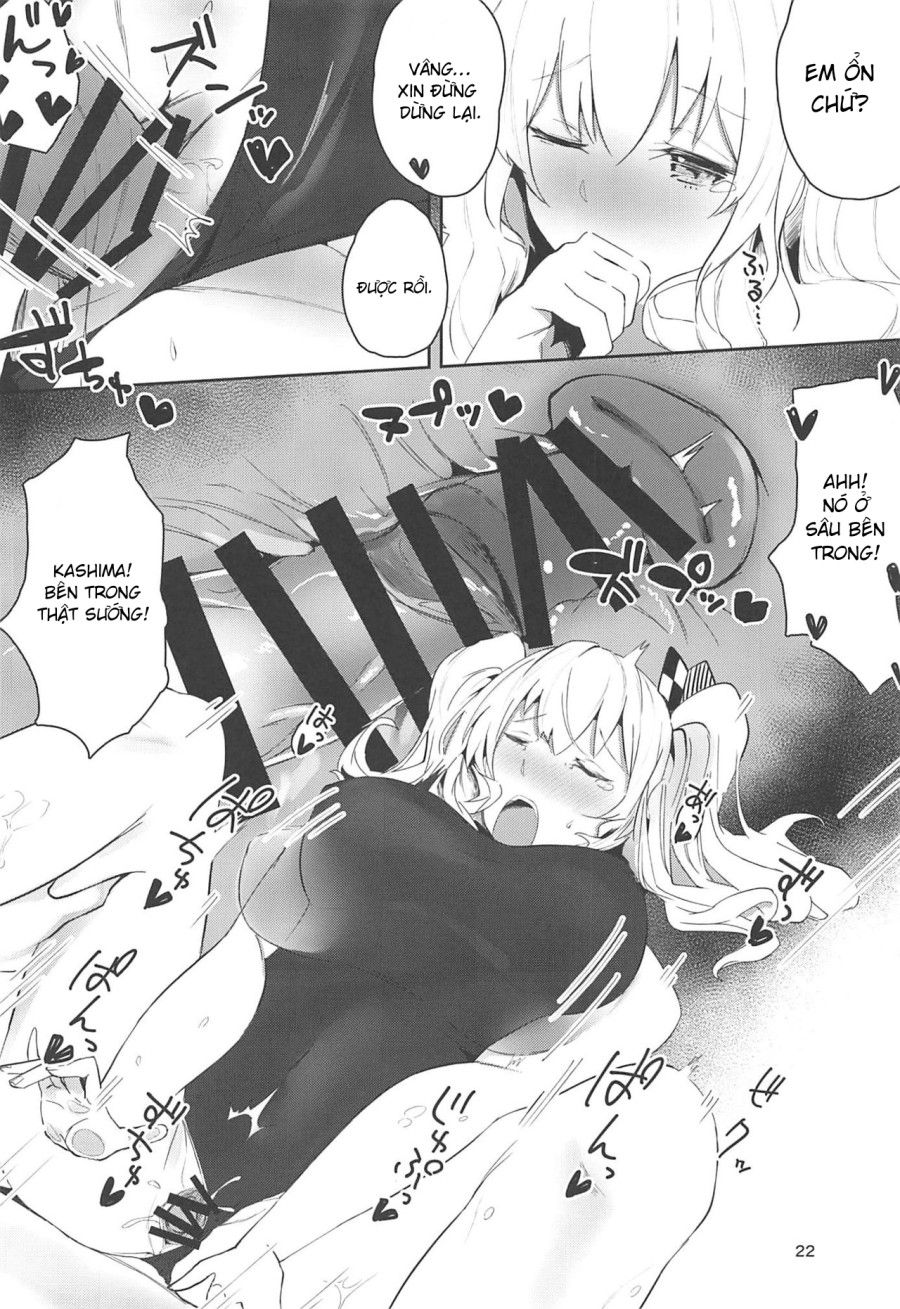 đọc truyện Hamakaze To Kashima To Kyouei Mizugi Na Hon. (kantai Collection -kancolle-) Oneshot ảnh 22 tại Thiên Thai Truyện