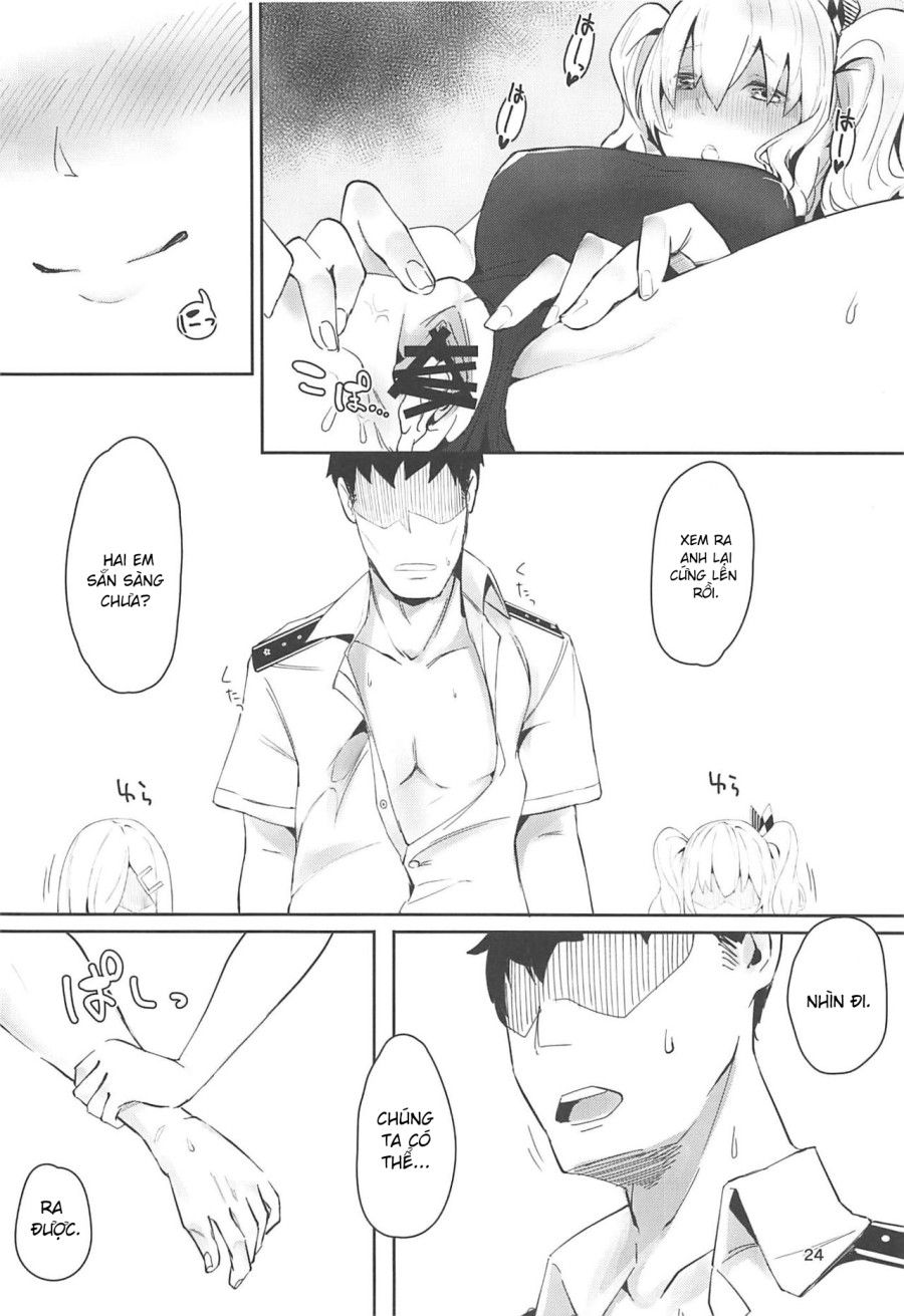 đọc truyện Hamakaze To Kashima To Kyouei Mizugi Na Hon. (kantai Collection -kancolle-) Oneshot ảnh 24 tại Thiên Thai Truyện