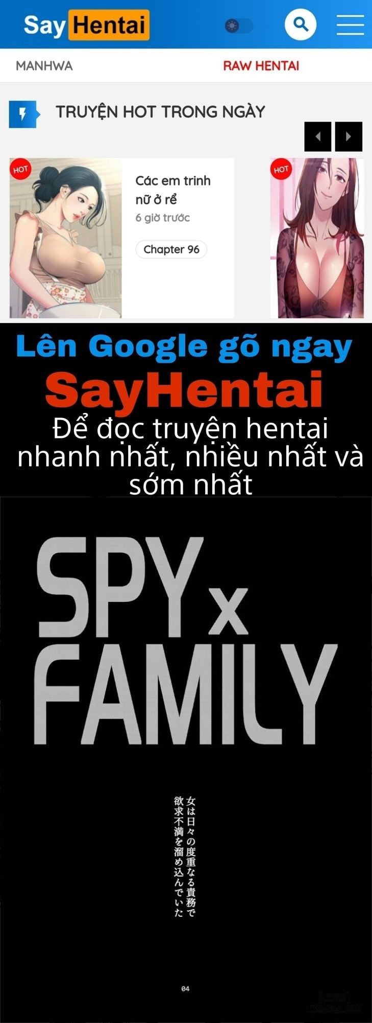 đọc truyện Handler Wa Yokkyuu Fuman (spy X Family) Chương 1 ảnh 1 tại Thiên Thai Truyện