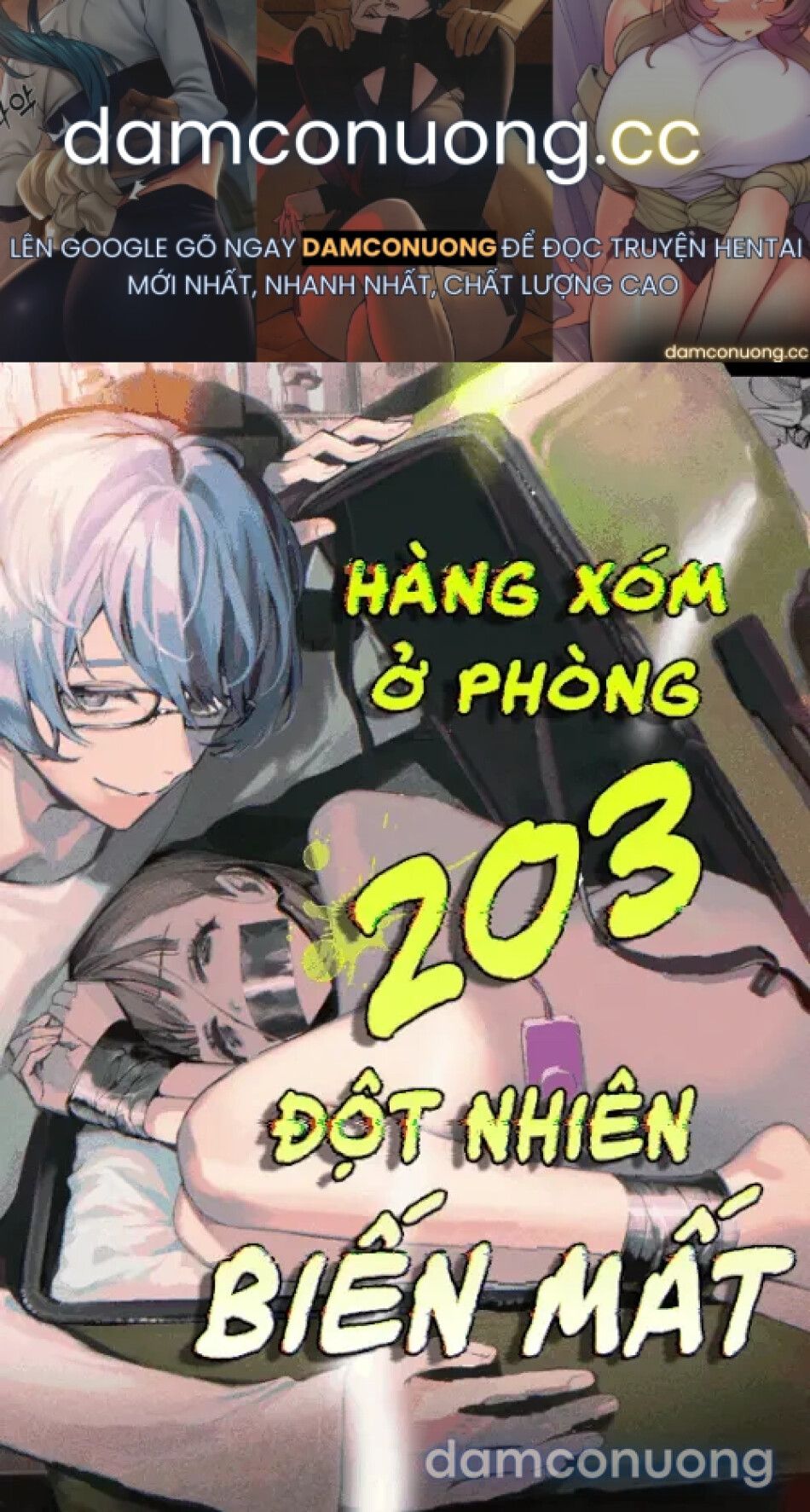 đọc truyện Hàng Xóm Ở Phòng 203 Đột Nhiên Biến Mất Chương 1 ảnh 2 tại Thiên Thai Truyện