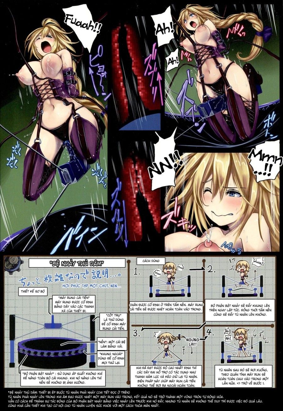Hành Hạ Thánh Nữ Jeanne Oneshot page 14 - Giả Dược