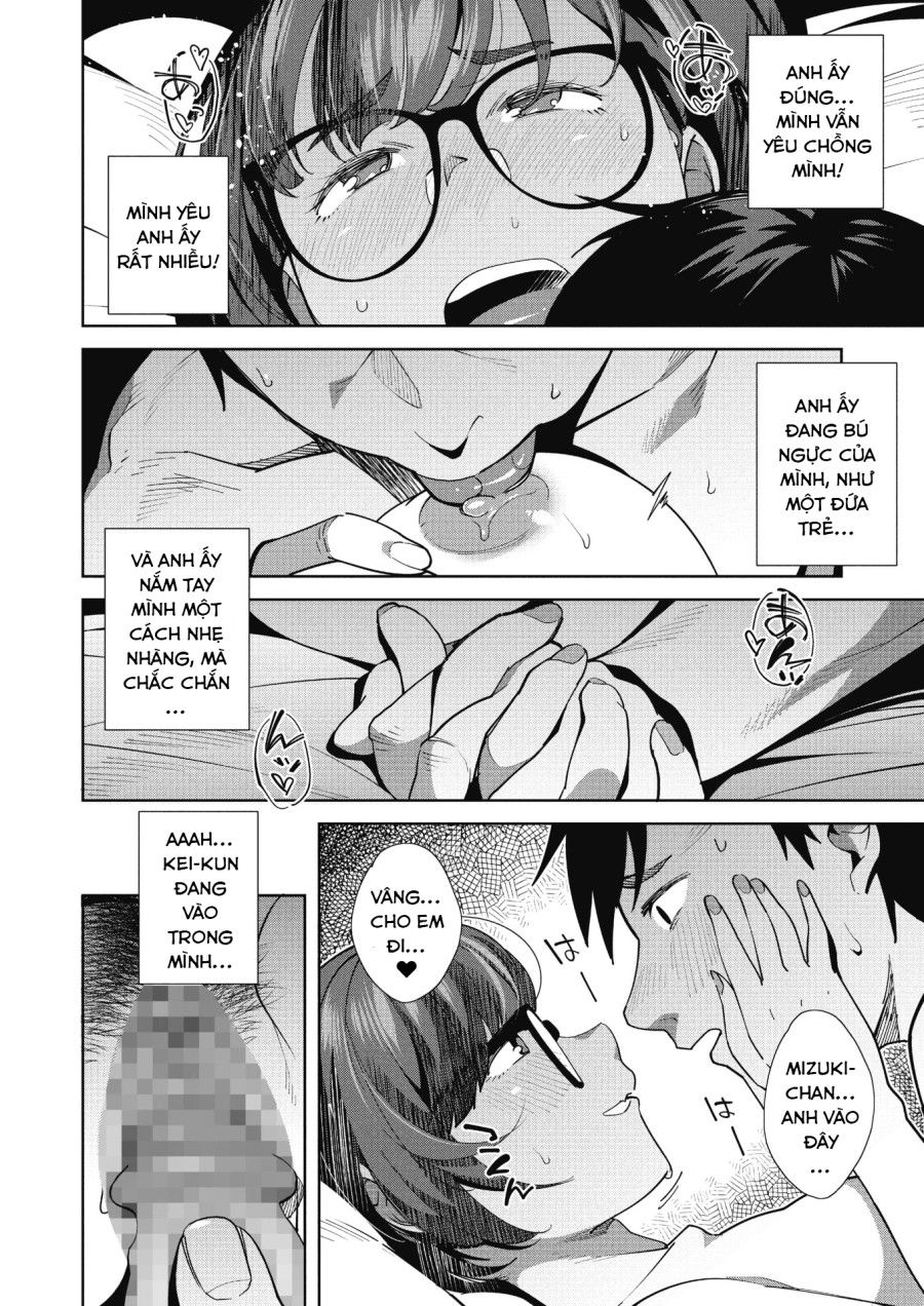 Hạnh Phúc Gia Đình Tôi Bị Lung Lay Bởi Sự Ấm Áp Của Bác Tổ Trưởng Tổ Dân Phố Oneshot page 15 - Giả Dược