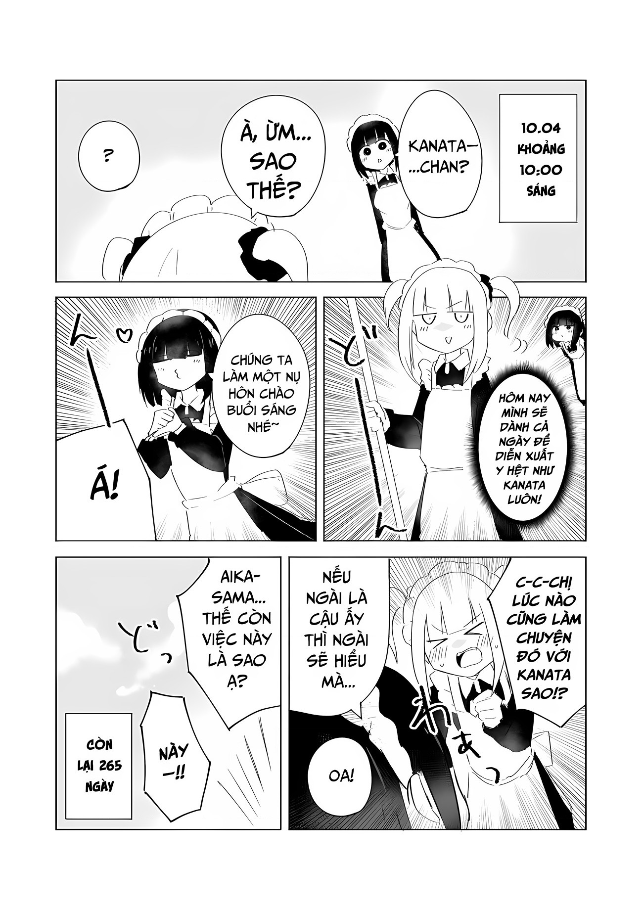 đọc truyện Hành Trình Chinh Phục Tiểu Thư  Trong Một Năm Nàng Hầu Gái Đáng Yêu Chương 100 ảnh 2 tại Thiên Thai Truyện