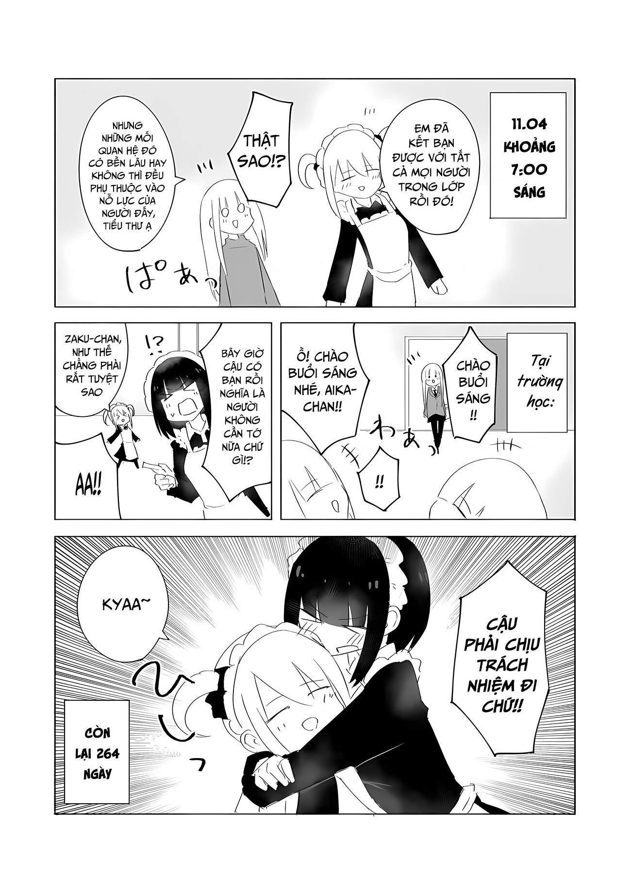 đọc truyện Hành Trình Chinh Phục Tiểu Thư  Trong Một Năm Nàng Hầu Gái Đáng Yêu Chương 101 ảnh 2 tại Thiên Thai Truyện