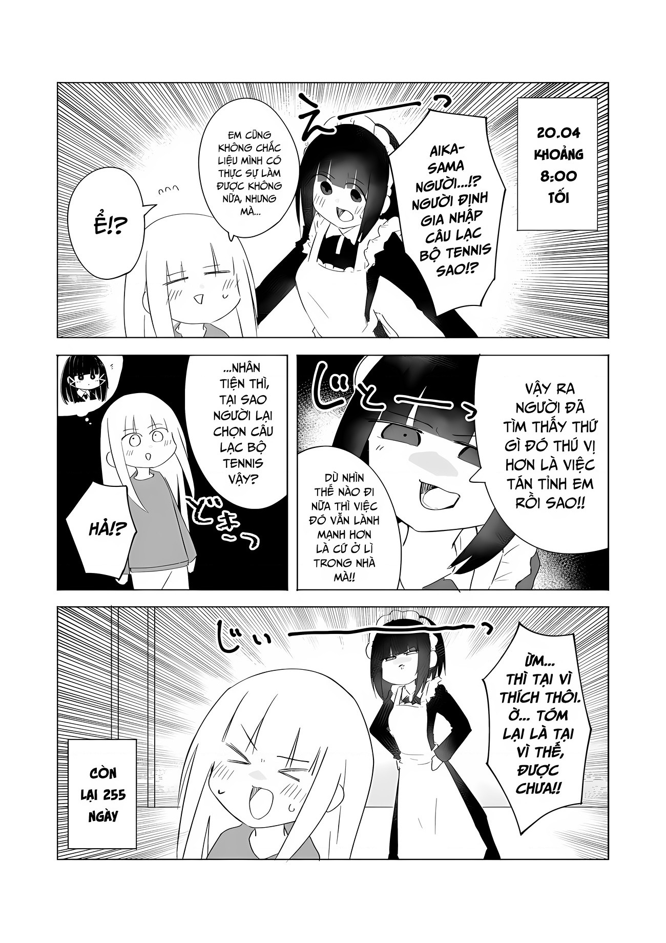 đọc truyện Hành Trình Chinh Phục Tiểu Thư  Trong Một Năm Nàng Hầu Gái Đáng Yêu Chương 110 ảnh 2 tại Thiên Thai Truyện