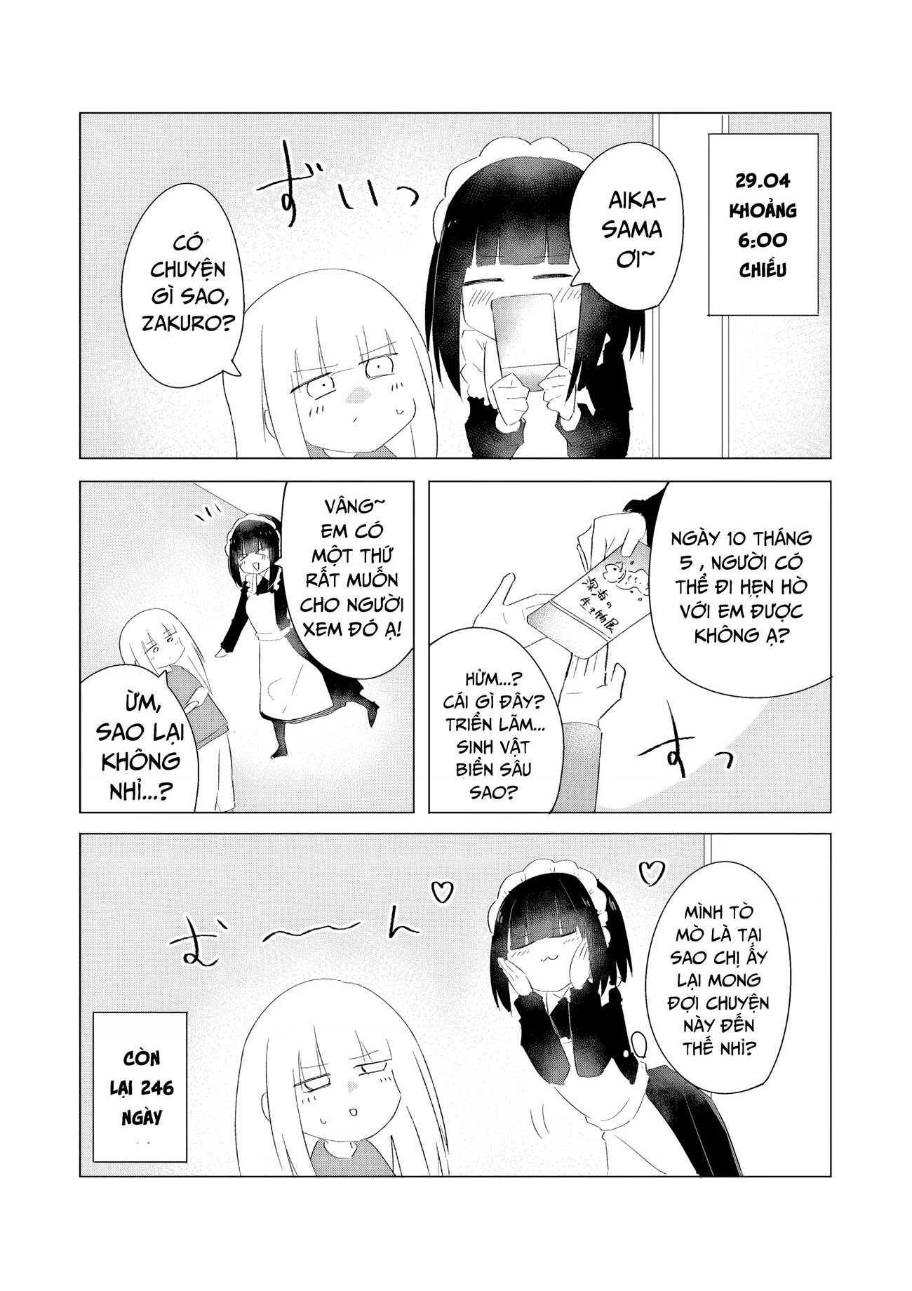 đọc truyện Hành Trình Chinh Phục Tiểu Thư  Trong Một Năm Nàng Hầu Gái Đáng Yêu Chương 119 ảnh 2 tại Thiên Thai Truyện