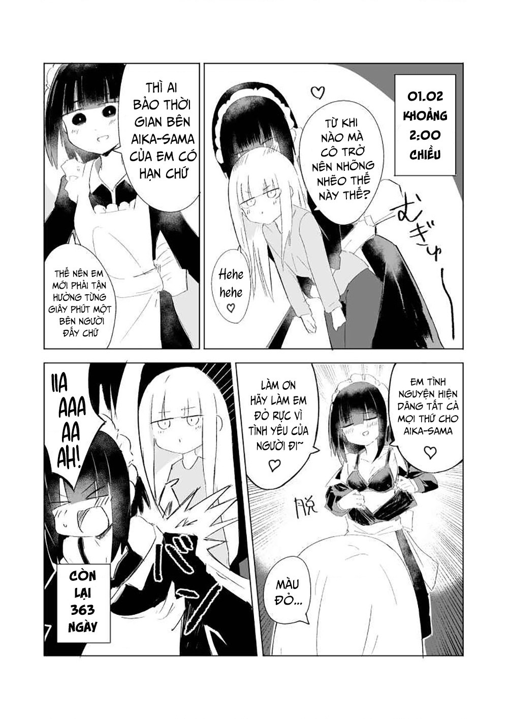 đọc truyện Hành Trình Chinh Phục Tiểu Thư  Trong Một Năm Nàng Hầu Gái Đáng Yêu Chương 2 ảnh 2 tại Thiên Thai Truyện