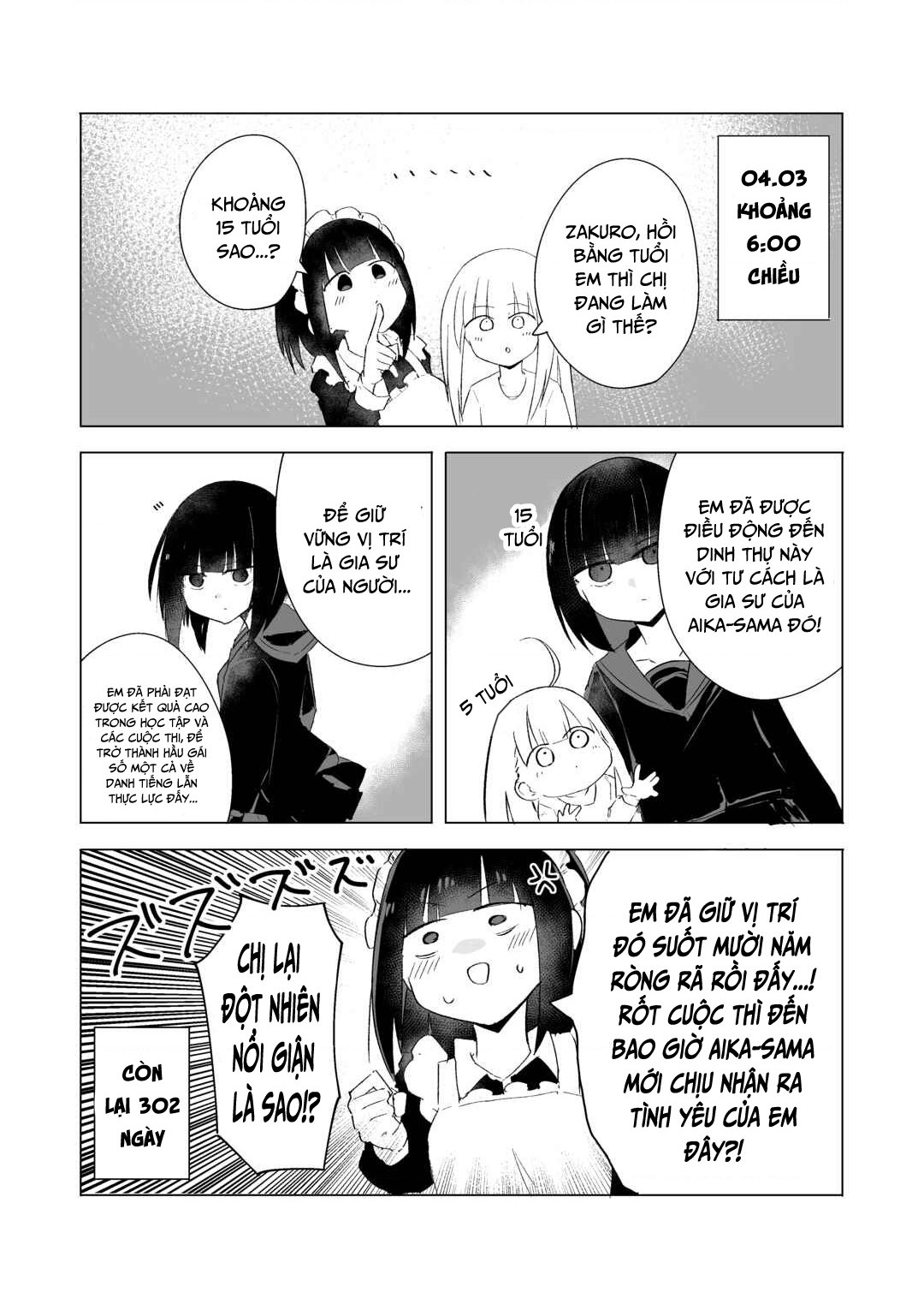 đọc truyện Hành Trình Chinh Phục Tiểu Thư  Trong Một Năm Nàng Hầu Gái Đáng Yêu Chương 63 ảnh 2 tại Thiên Thai Truyện