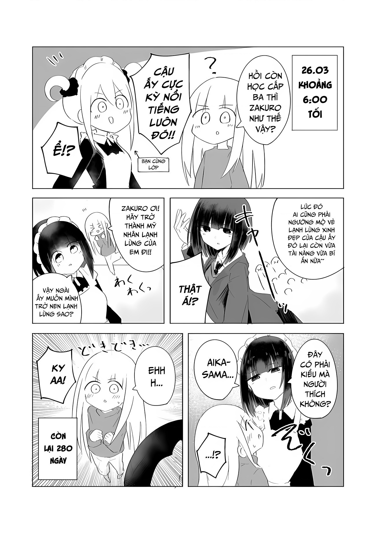 đọc truyện Hành Trình Chinh Phục Tiểu Thư  Trong Một Năm Nàng Hầu Gái Đáng Yêu Chương 85 ảnh 2 tại Thiên Thai Truyện