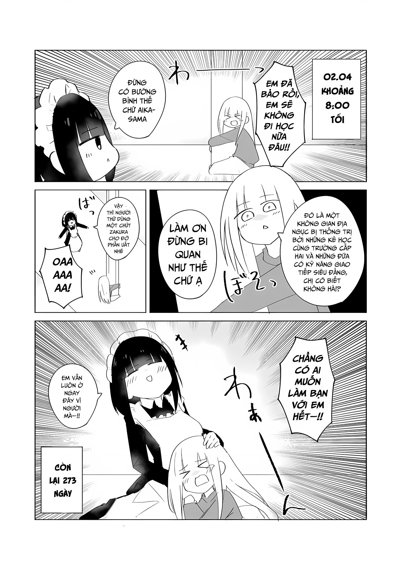 đọc truyện Hành Trình Chinh Phục Tiểu Thư  Trong Một Năm Nàng Hầu Gái Đáng Yêu Chương 92 ảnh 2 tại Thiên Thai Truyện