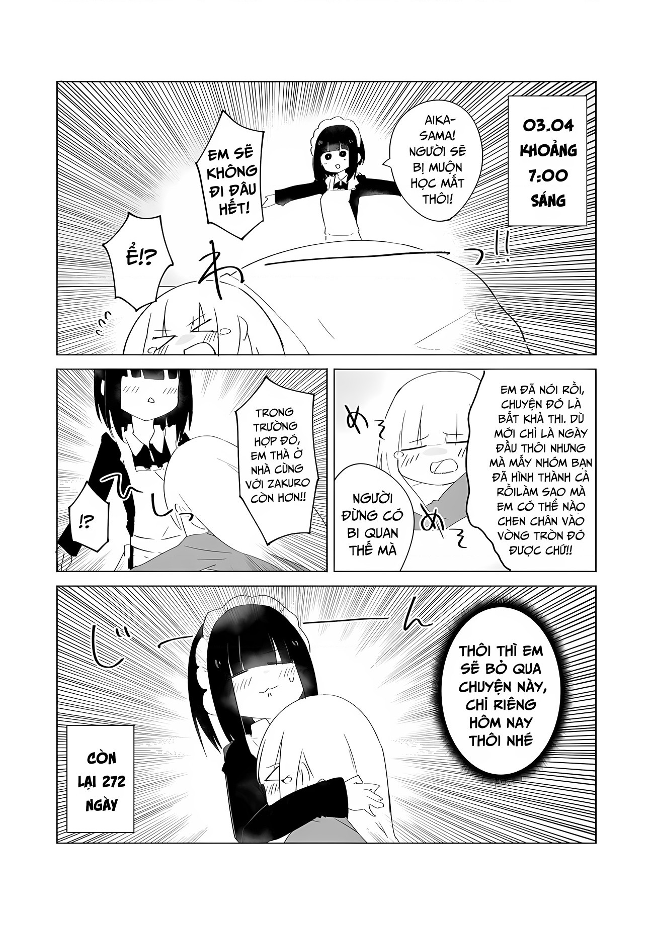 đọc truyện Hành Trình Chinh Phục Tiểu Thư  Trong Một Năm Nàng Hầu Gái Đáng Yêu Chương 93 ảnh 2 tại Thiên Thai Truyện