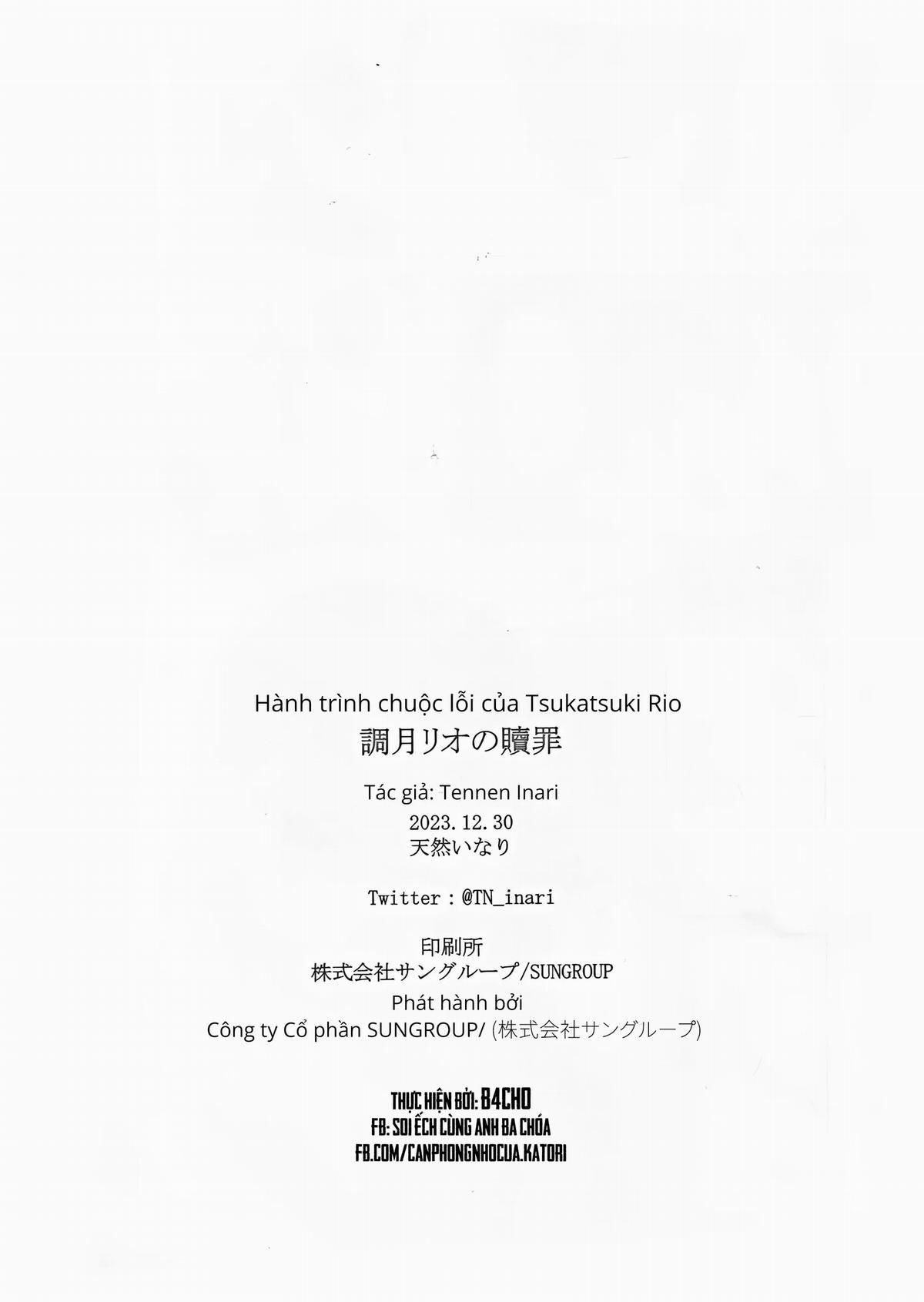 đọc truyện Hành Trình Chuộc Lỗi Của Tsukatsuki Rio Chương 2 ảnh 27 tại Thiên Thai Truyện