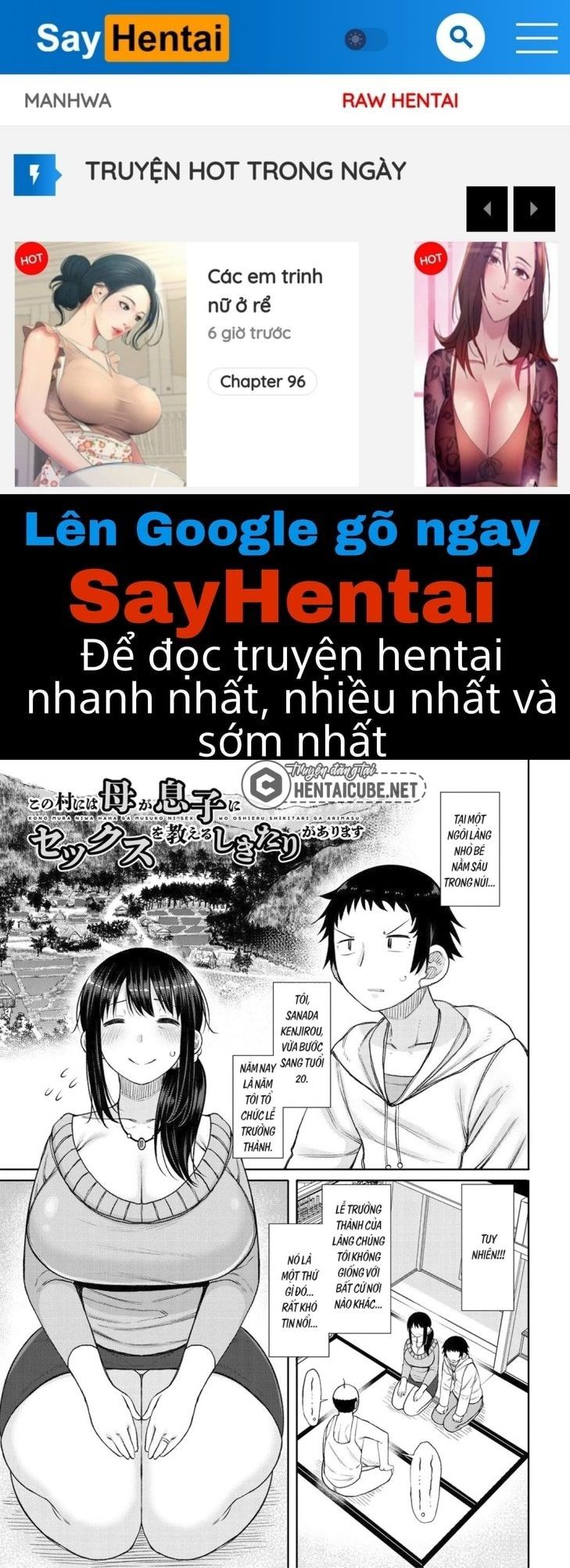 đọc truyện Haramitagari Na Hahaoya ~okaa-san To Ippai Kozukuri Shiyou Ne~ Chương 5 ảnh 1 tại Truyện Dạ Ký