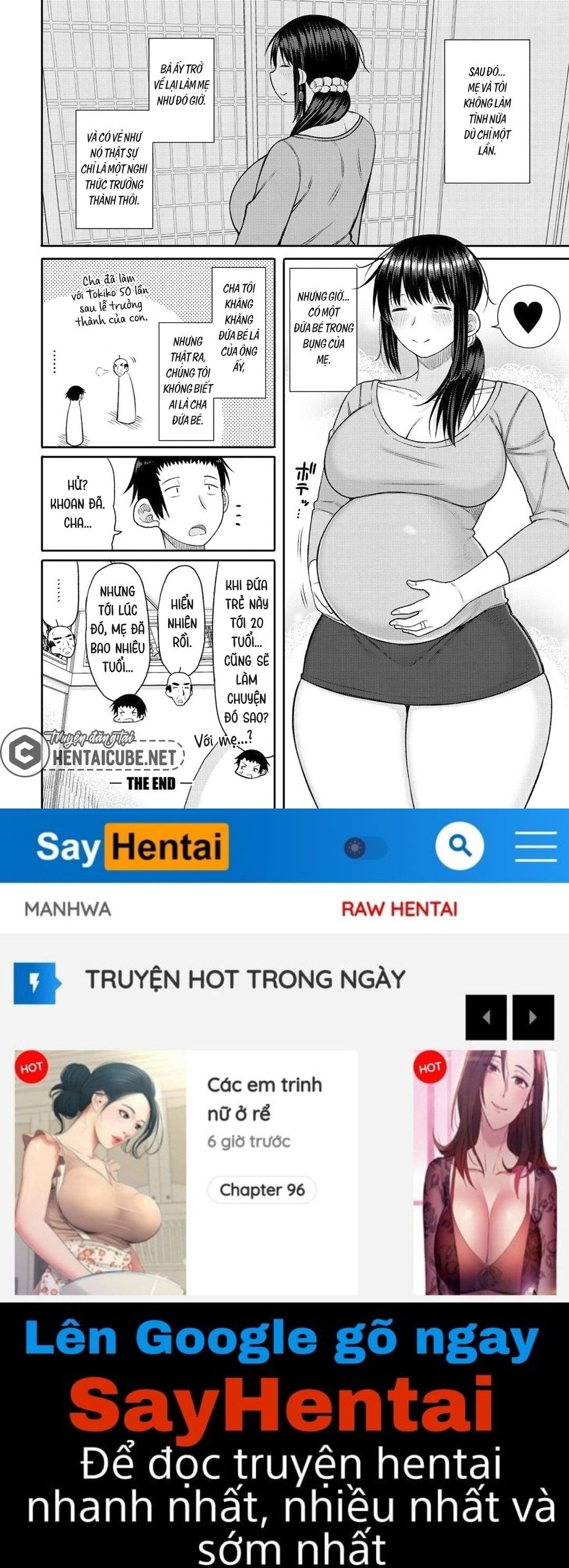 đọc truyện Haramitagari Na Hahaoya ~okaa-san To Ippai Kozukuri Shiyou Ne~ Chương 5 ảnh 34 tại Truyện Dạ Ký