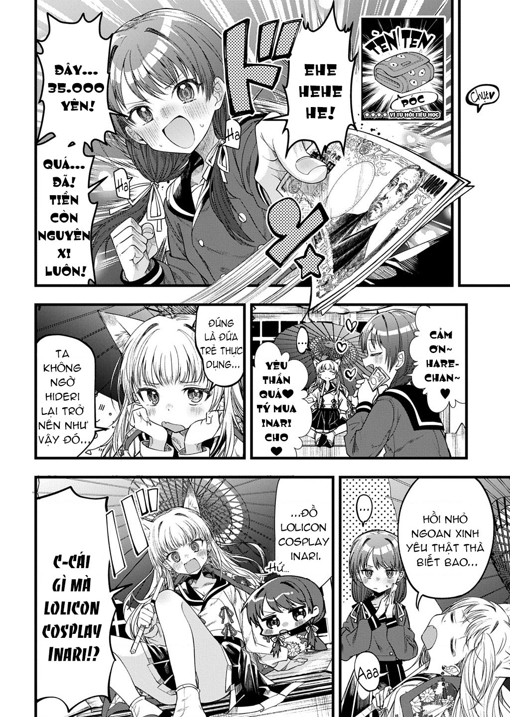 đọc truyện Hare-chan Sẽ Ban Phước Với Cái Giá Là Nụ Hôn Của Bạn Chương 1 ảnh 7 tại Thiên Thai Truyện