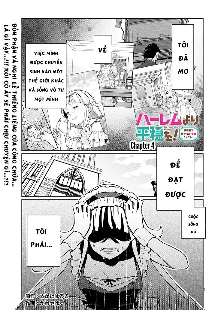 đọc truyện Harem Yori Heion O!: Isekai De Shizuka Ni Neet Hime Sasete Kure Chương 4 ảnh 2 tại Thiên Thai Truyện