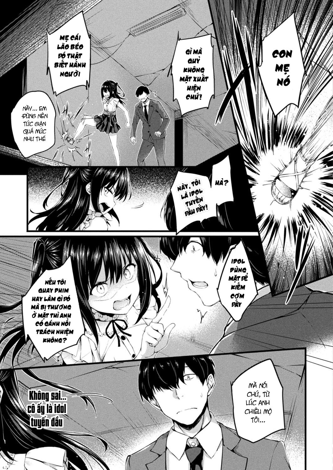 đọc truyện Haritsuketa Egao Oneshot ảnh 4 tại Giả Dược