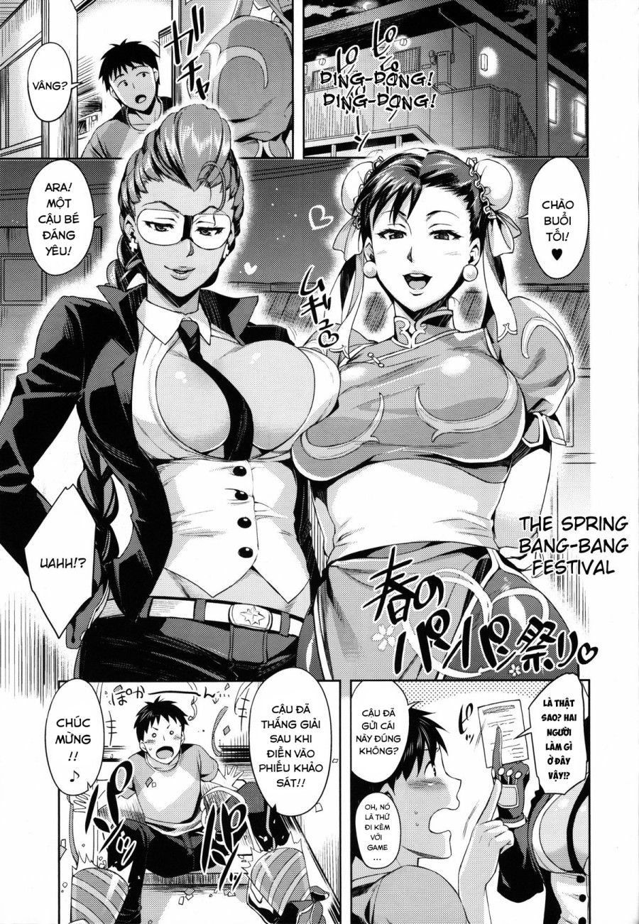 Haru No Chun-li Bon (street Fighter) Oneshot page 4 - Giả Dược