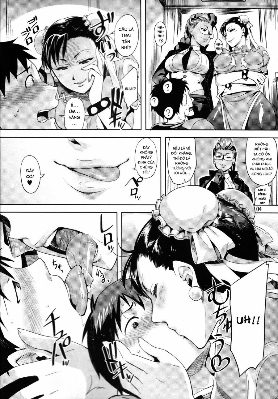 Haru No Chun-li Bon (street Fighter) Oneshot page 5 - Giả Dược