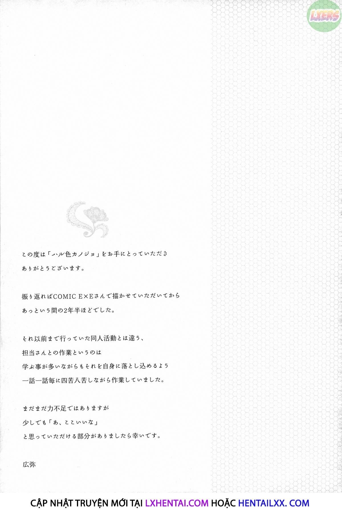 đọc truyện Haruiro Kanojo Chương 9 ảnh 6 tại Thiên Thai Truyện