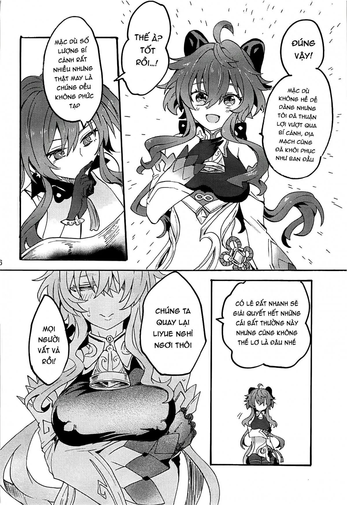 đọc truyện Hatsujou Hikyou No Ganyu-chan Oneshot ảnh 38 tại Giả Dược