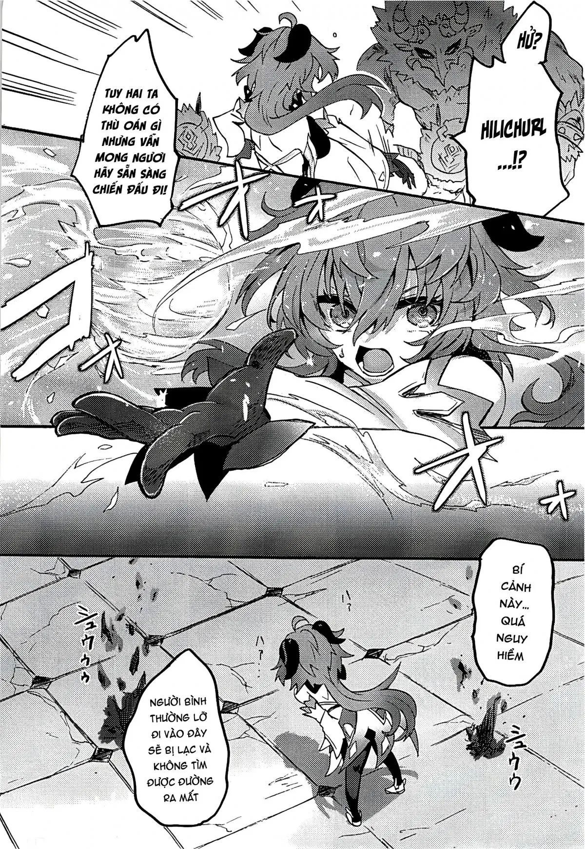 đọc truyện Hatsujou Hikyou No Ganyu-chan Oneshot ảnh 6 tại Giả Dược